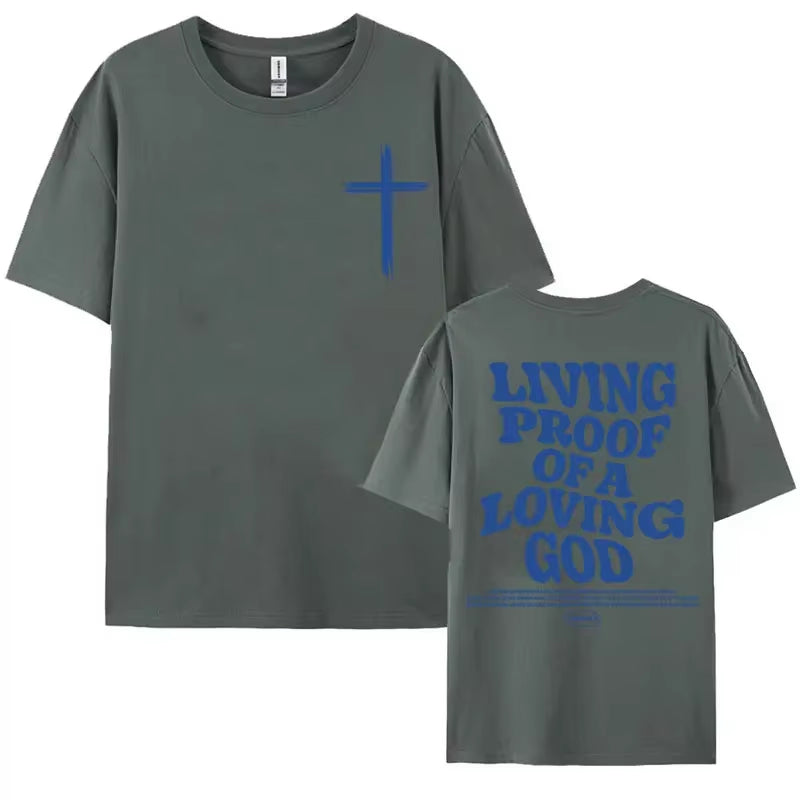 Aesthetic Christian T Shirt Mens Christians Apparel Brown Jesus Tee Shirt Women'S Harajuku Vintage Oversized T-Shirt Streetwear