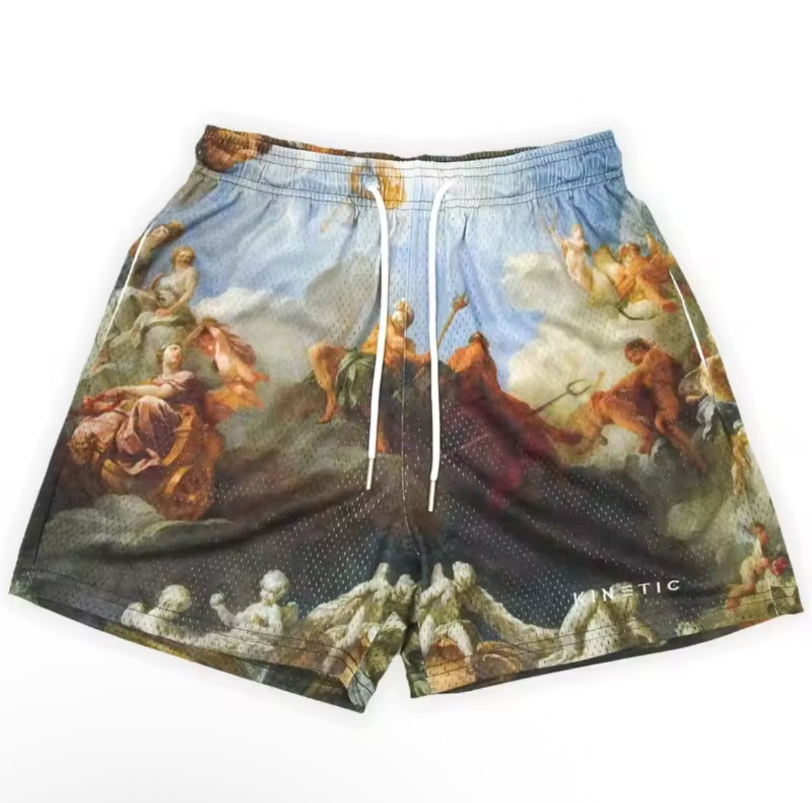 Summer new men's short pants pink design casual shorts street hip hop fitness polyester quick drying breathable embroidery men's shorts