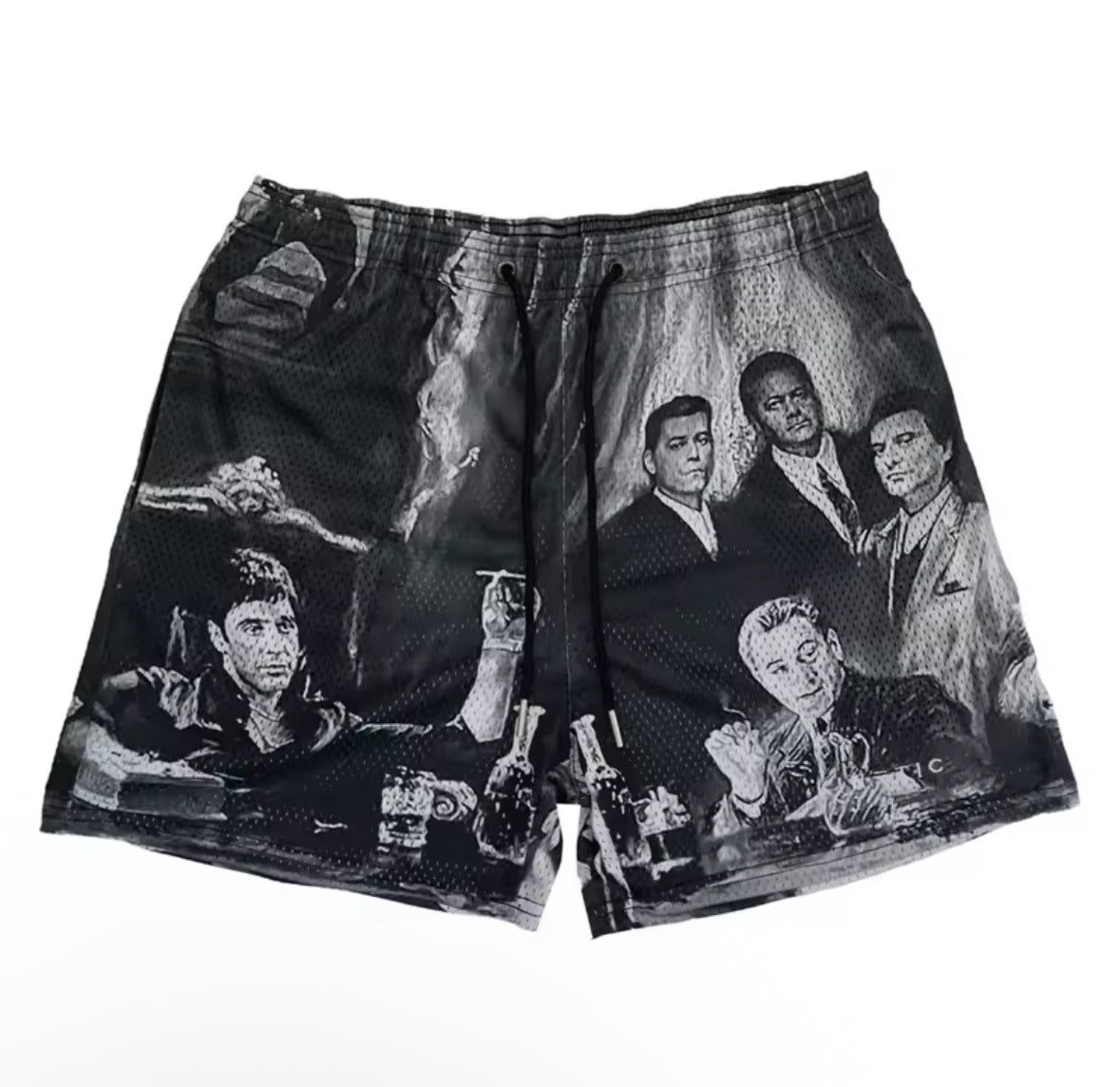 Summer new men's short pants pink design casual shorts street hip hop fitness polyester quick drying breathable embroidery men's shorts
